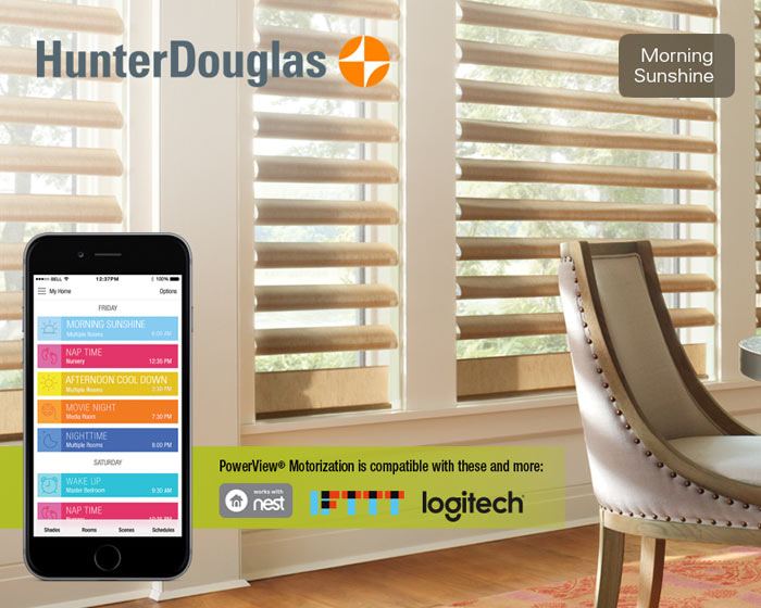 app for ipad to control Hunter Douglas PowerView(r) Motorization