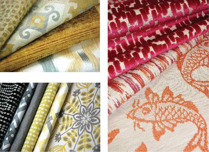 photos of Duralee fabrics