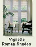 Vignette Roman Shades
