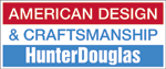 Hunter Douglas American Design and Craftsmanship logo