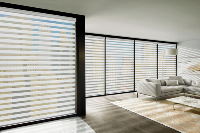 Hunter Douglas Designer Banded Shades