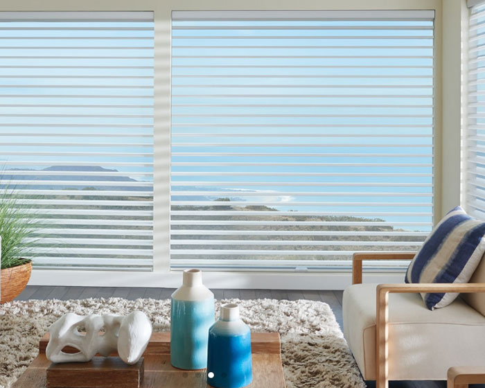 Hunter Douglas Silhouette(r) ClearView (tm) shadings
