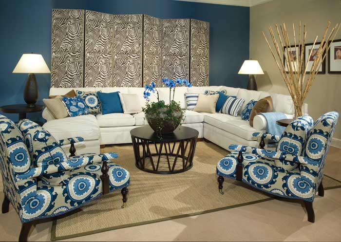 photo of custom furniture courtesy Duralee